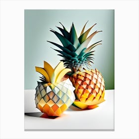 Pineapplesgeo Canvas Print