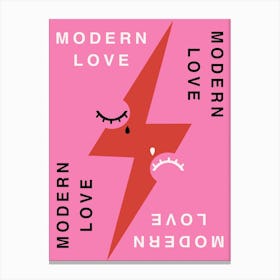 Modern Love, David Bowie Canvas Print