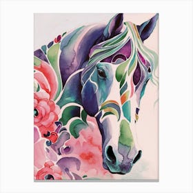 Horse Painting Canvas Print