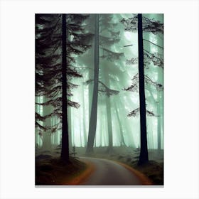 Road In The Forest 8 Canvas Print