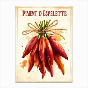 Peppers Canvas Print