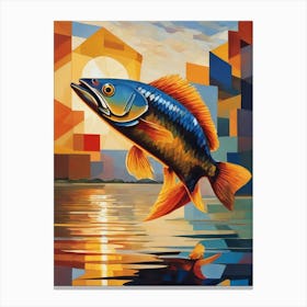 Fish In The Water Canvas Print