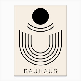 Bauhaus Logo 2 Canvas Print