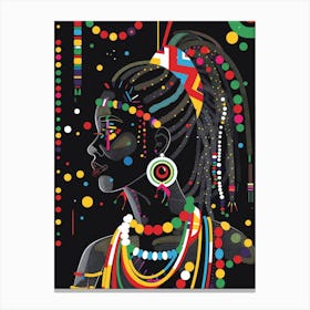 African Woman 179 Canvas Print