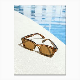 Sun Glasses Travel Pool Poster_2262140 Canvas Print