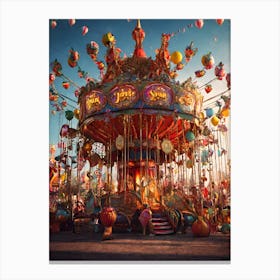 Carousel 1 Canvas Print