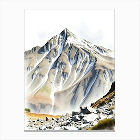 Nepal Mountain Canvas Print