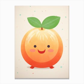 Friendly Kids Grapefruit Canvas Print