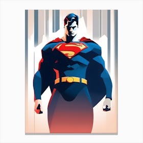 Superman Graphic 2 Canvas Print