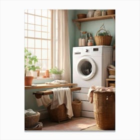 Laundry Room 4 Canvas Print