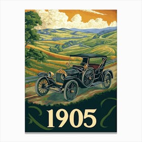 Aihrgdesign A Vintage Poster Of An Early 1905 Automobile Adve 8f07e22e 6804 4cfb A519 9f6cfa13acf0 0 Canvas Print