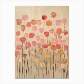 Pink Poppies 5 Canvas Print