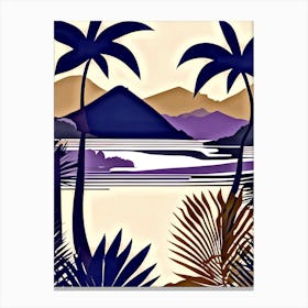 Palm Trees Canvas Print