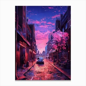 Cityscape Hd Wallpaper Canvas Print