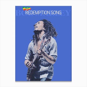 Redemption Song Bob Marley Canvas Print