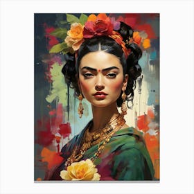 frida kahlo 4 Canvas Print