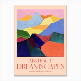Abstract Dreamscapes Landscape Collection 27 Canvas Print