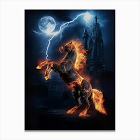 Fire Horse Canvas Print