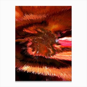 Acrylic Extruded Painting 7 Canvas Print