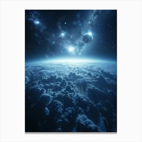 Earth From Space 1 Canvas Print