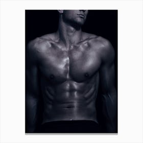 Muscular Man 4 Canvas Print