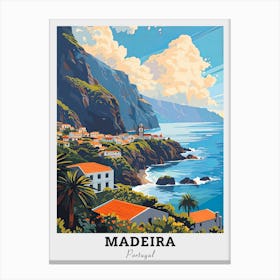 Madeira Portugal Travel Canvas Print