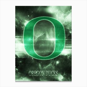 Oregon Ducks Canvas Print