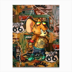 Jerry Gangster Canvas Print