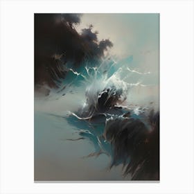 Leonardo Anime Xl Abstract Art Inspired By The Beauty Of Natur 2 Canvas Print