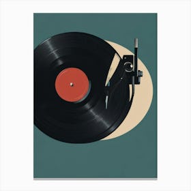 Vinyl Record Canvas Print