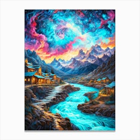 Place In The Sky Canvas Print