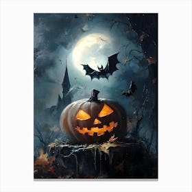 Halloween Pumpkin 1 Canvas Print