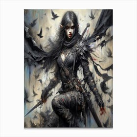 Dark Elf Canvas Print