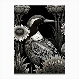 Nocturnal Loon5 Canvas Print