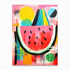 Watermelon Dreamscape Canvas Print