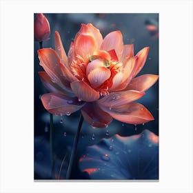 Lotus Flower 17 Canvas Print