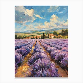 Lavender Field 18 Canvas Print