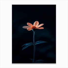 Dark Flower 2 Canvas Print