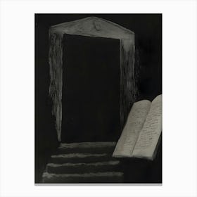 Dark Gothic Doorway Canvas Print