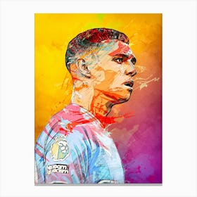 Phil Foden Manchester City 1 Canvas Print