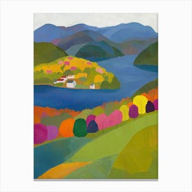 Fall In The Mountains Canvas Print