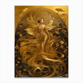 Golden Fairy Canvas Print