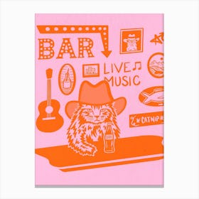 Live Music - Women'S Premium T-Shirt Canvas Print