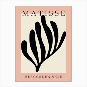 Matisse Minimal Cutout 18 Canvas Print