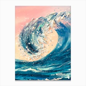 Ocean Wave Canvas Print Canvas Print