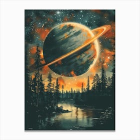 Saturn 10 Canvas Print