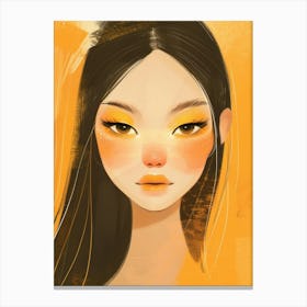 Asian Girl 43 Canvas Print