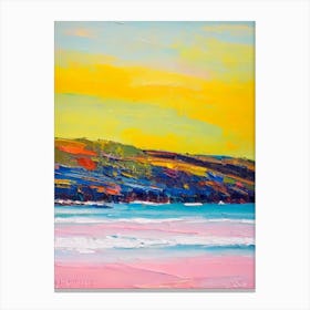 Boat Harbour Beach, Australia Bright Abstract Canvas Print