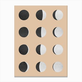 Minimalist geometric shapes 2 Canvas Print