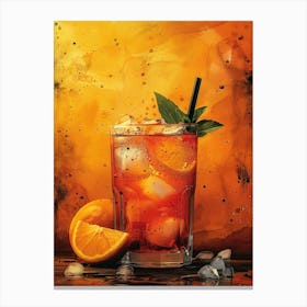 Aperol Spritz Art Print 296 Canvas Print